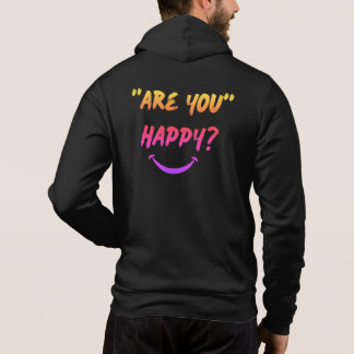 Pull À Capuche T-shirt Êtes-Vous Heureux ?
