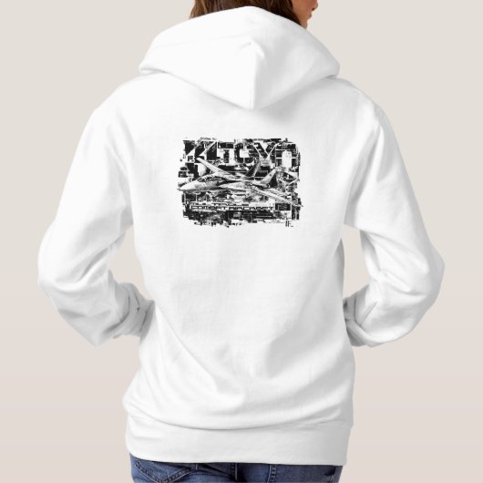 Pull À Capuche T-shirt F-14 Tomcat (Dos)