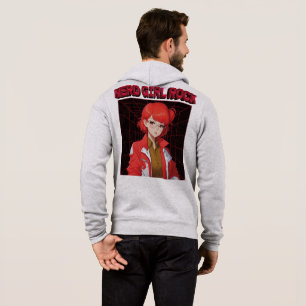Pull À Capuche T-Shirt Fille Rock Nerd