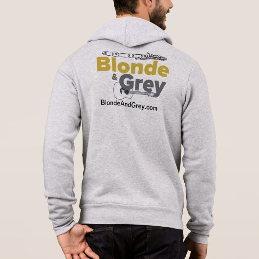 Pull À Capuche T-shirt foncé basique pour hommes (Dos)