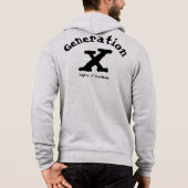 Pull À Capuche T-shirt Génération X (Dos)