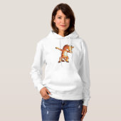 Pull À Capuche T-shirt Giraffe Dabbing Giraffes Dabe Dab Dance T (Devant entier)