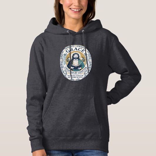 Pull À Capuche T-shirt graphique Communauté de lecture du club de (Devant)