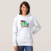 Pull À Capuche T-Shirt Graphique de Sécurité de Connexion – Techn (Devant entier)