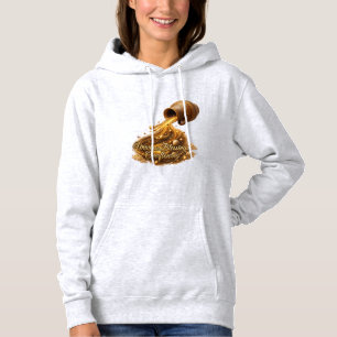 Pull À Capuche T-Shirt Graphique Moderne - Dépassement Doré Céles