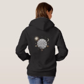 Pull À Capuche T-Shirt Mandala Équilibre Céleste (Dos entier)