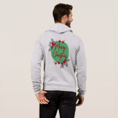 Pull À Capuche T-shirt Noël imprimé en arrière (Dos entier)