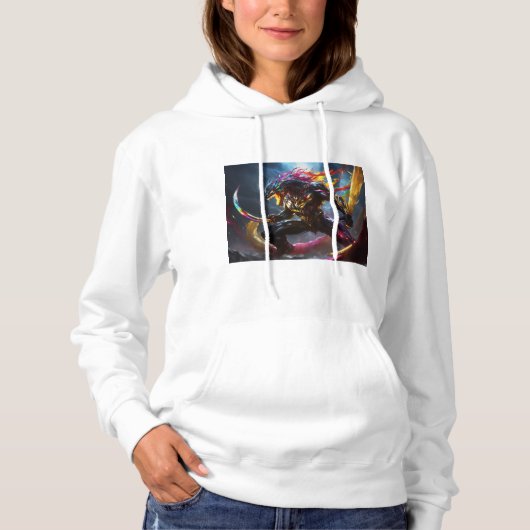 Pull À Capuche T-shirt nouvelle année design crisie (Devant)