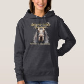 Pull À Capuche T-Shirt Orignal du Grand Lac Moose Head (Devant)