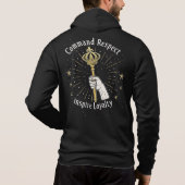 Pull À Capuche T-shirt Royal Power & Loyalty (Dos)