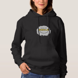 Pull À Capuche T-Shirt Sourire Unisexe 😊 Tenue Décontractée Hume