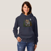 Pull À Capuche T-shirt Tigre et Cubs (Devant entier)