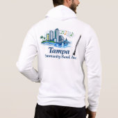 Pull À Capuche TCB Oboe Logo Men's Zip-Up Hoodie (Dos)