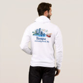 Pull À Capuche TCB Percussion Logo Men's Zip-Up Hoodie (Dos entier)