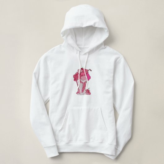 Pull À Capuche Tcherry Milkshake (Design devant)