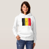 Pull À Capuche Team Archery Belgique (Devant entier)