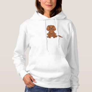Pull À Capuche Teckie Cavalier King Charles Spaniel Assis