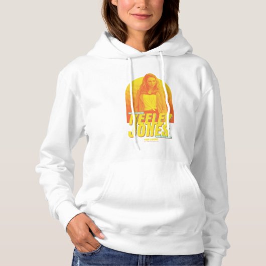 Pull À Capuche Ted Lasso | Sorta célèbre Keeley Jones Graphic (Devant)
