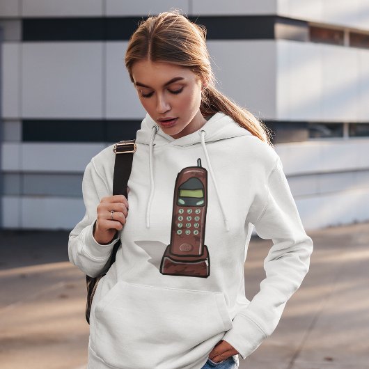 Pull À Capuche Téléphone sans fil