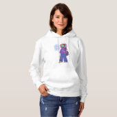 Pull À Capuche Télévision rétro dopamine (Devant entier)