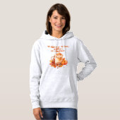 Pull À Capuche tendance et chic "Love You Like a Latte" (Devant entier)