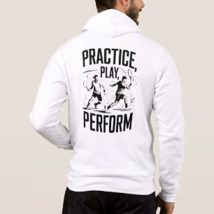 Pull À Capuche Tennis et motivation - practice play perform
