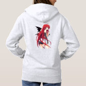 Pull À Capuche Tenue d'hiver Anime Santa Diva - T-Shirt (Dos)