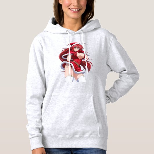 Pull À Capuche Tenue d'hiver Anime Santa Diva - T-Shirt (Devant)