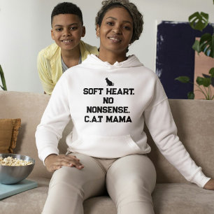 Pull À Capuche Texte noir et blanc personnalisé pour amateur de c