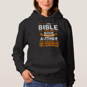 Pull À Capuche The Bible Is The Only Book Bible Study Christian