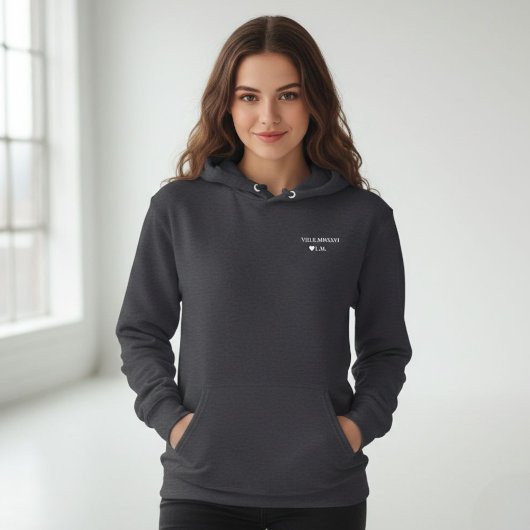Pull À Capuche The Eternal Date – Personalized Roman Numeral 
