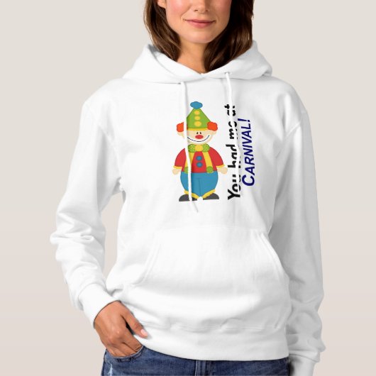 Pull À Capuche Thème de design de Carnaval Hoodie (Devant)