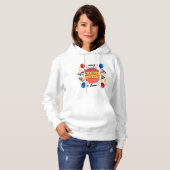 Pull À Capuche Thème de design de hoodie de Carnaval (Devant entier)