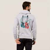Pull À Capuche Thérapie guitare (Dos entier)