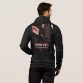 Pull À Capuche They Live Dark Ops Hoody — Covert Retro Tactical  (Dos entier)