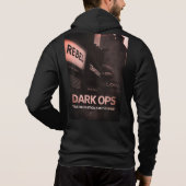 Pull À Capuche They Live Dark Ops Hoody — Covert Rétro Tactique (Dos)