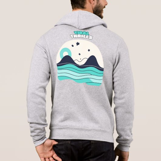 PULL À CAPUCHE TIDAL THRILLS (Dos)
