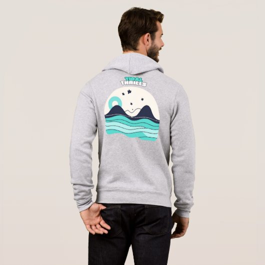 PULL À CAPUCHE TIDAL THRILLS (Dos entier)