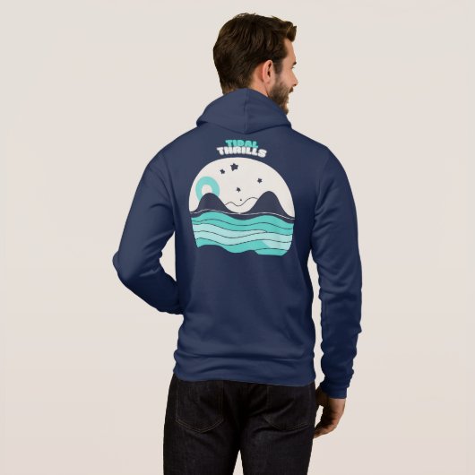 PULL À CAPUCHE TIDAL THRILLS (Dos entier)