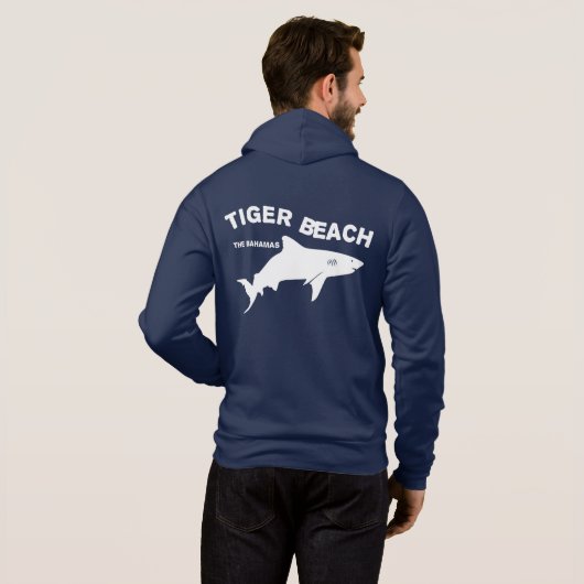 Pull À Capuche Tiger Beach - Bahamas | Plongée avec requins (Dos entier)