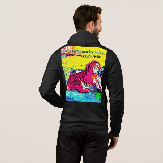 Pull À Capuche Tiger Bright Special Edition Support BCG T-Shirt (Dos entier)