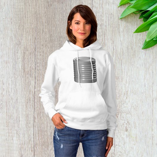 Pull À Capuche Tin Can Womens Hoodie