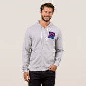 PULL À CAPUCHE TITANS DU CYBERESPACE (Devant entier)