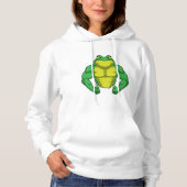 Pull À Capuche Toad en Bodybuilder avec de grands Muscles (Devant)