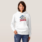 Pull À Capuche Tom Et Jerry | Tom Et Jerry Sur Diamant De Basebal (Devant entier)