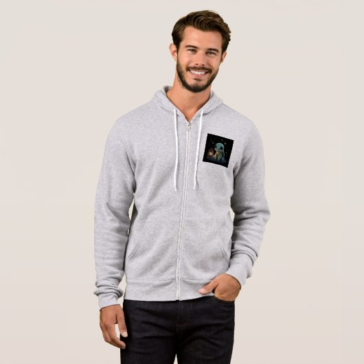 Pull À Capuche Tortue (Devant entier)