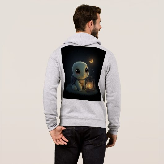 Pull À Capuche Tortue (Dos entier)