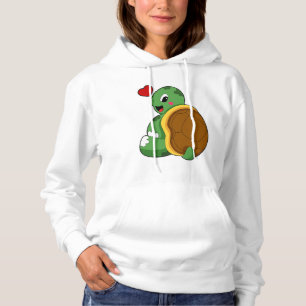 Pull À Capuche Tortue au coeur