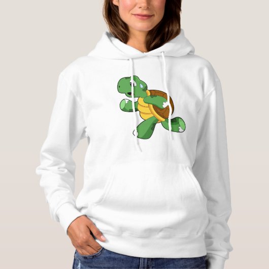 Pull À Capuche Tortue en Jogger à Running (Devant)
