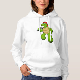 Pull À Capuche Tortue en mécanique avec clé et Casquette